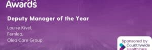 National Care Award 2023 for Olea Care Group