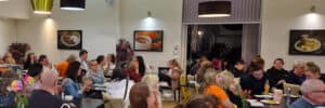 Dinner time for Olea Care Group residents
