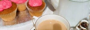 Tea time food and drinks at Olea care group