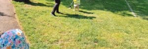 Adventures at Olea Care, picking up trash in the park