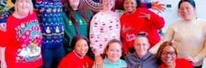 christmas celebration at Olea Care