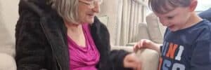 International program of kids and elders